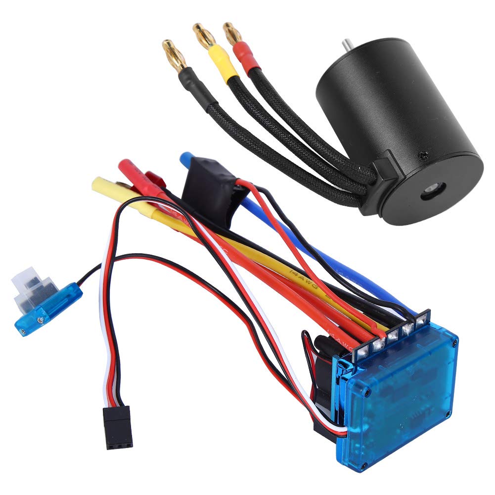 Tgoon RC Car Brushless Motor ESC - 50000 RPM High Speed, Easy Installation for 1/10 Scale RC Cars | Perfect Replacement Part for Hobby Grade RC Models | Ideal for Racing, Drifting & Off-Road Adventures