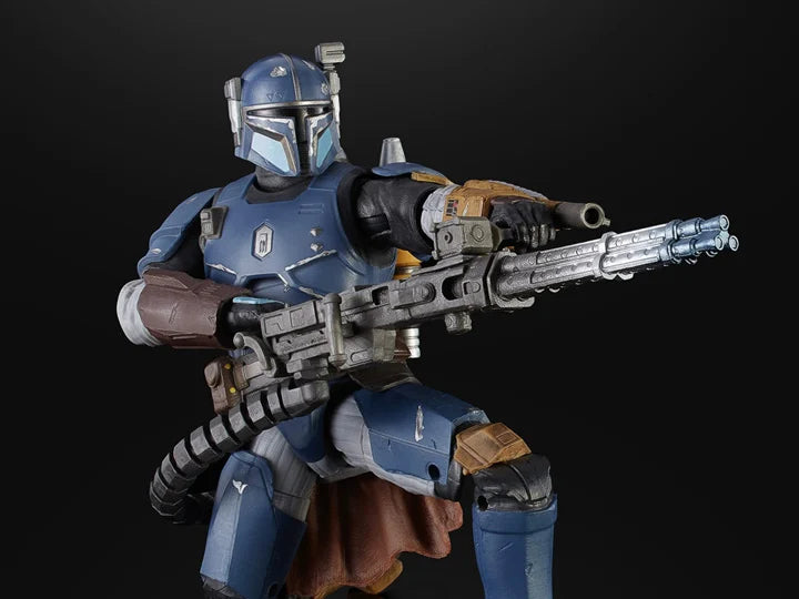 Star Wars The Black Series Heavy Infantry Mandalorian Action Figure - Premium Collectible Toy from The Mandalorian TV Show | Perfect for Display, Cosplay, and Star Wars Fans Collection