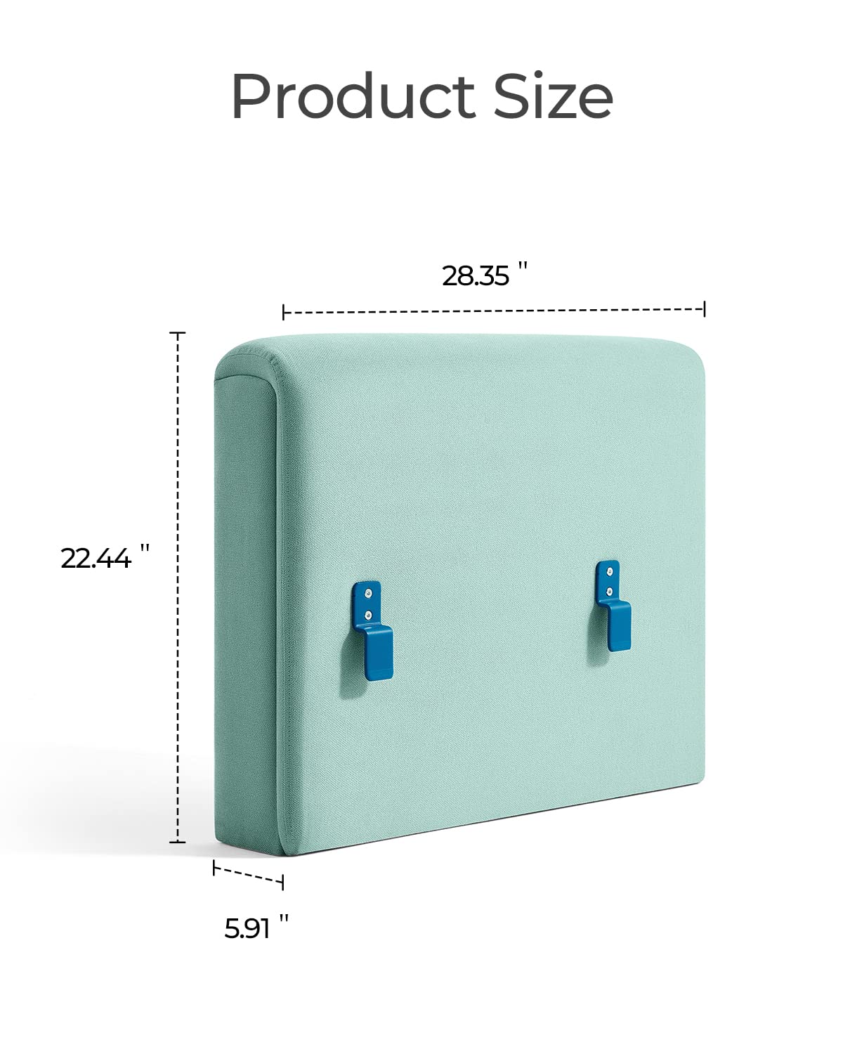 LINSY HOME Modular Sectional Sofa Armrest Pair - Wide Track Arm in Teal for Sofa Extension & Upgrade | Perfect for Living Room, Lounge & Home Theater Seating