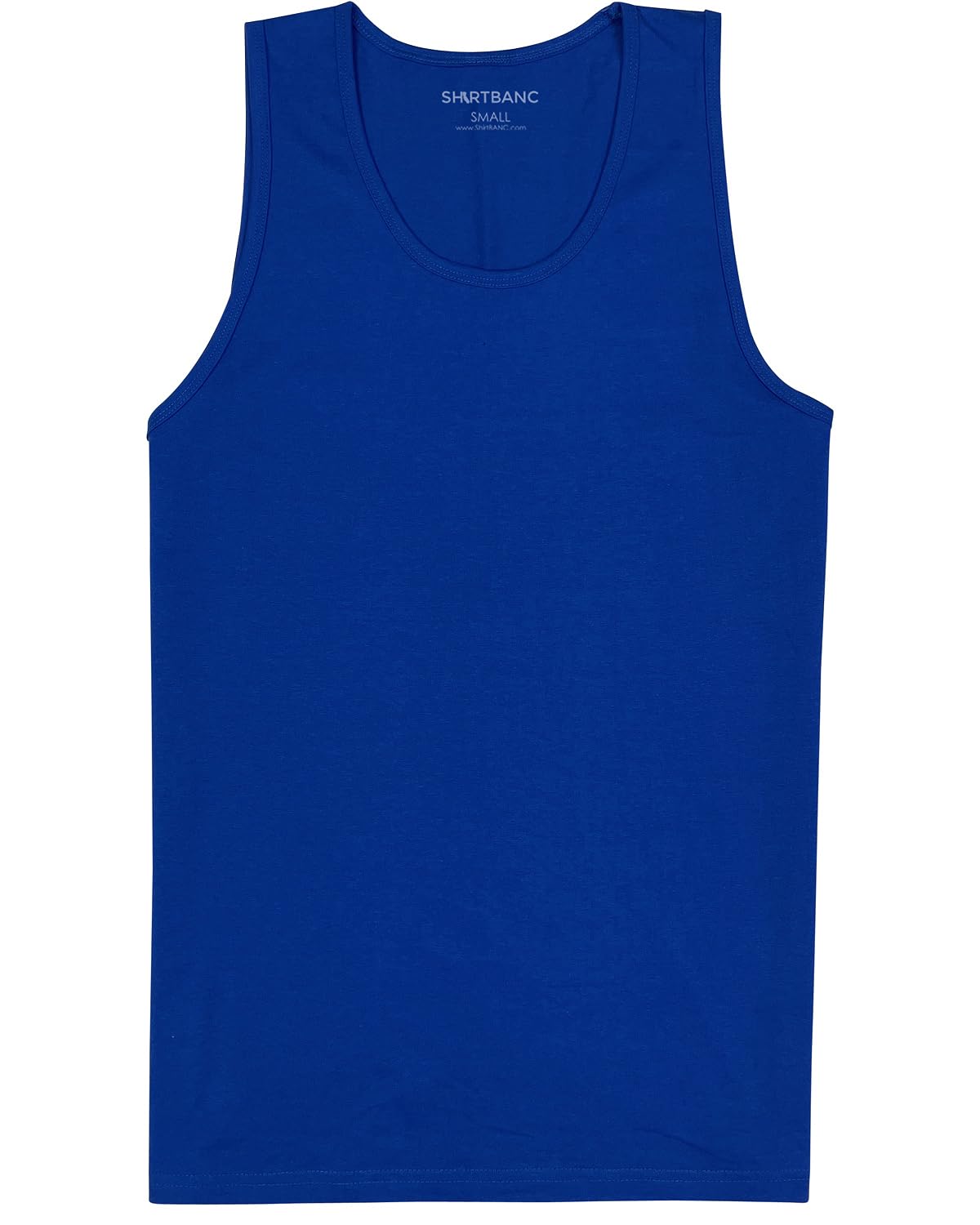 SHIRTBANC Men's Cotton Tank Top - Breathable Workout Shirts for Gym, Running & Beach - Sleeveless Athletic Undershirts for Summer & Casual Wear