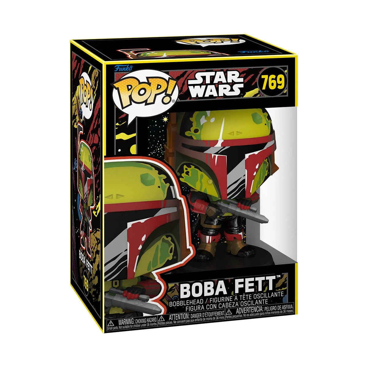 Star Wars The Book of Boba Fett Retro Collectible Action Figure - Perfect for Display, Gifts & Star Wars Fans Collection