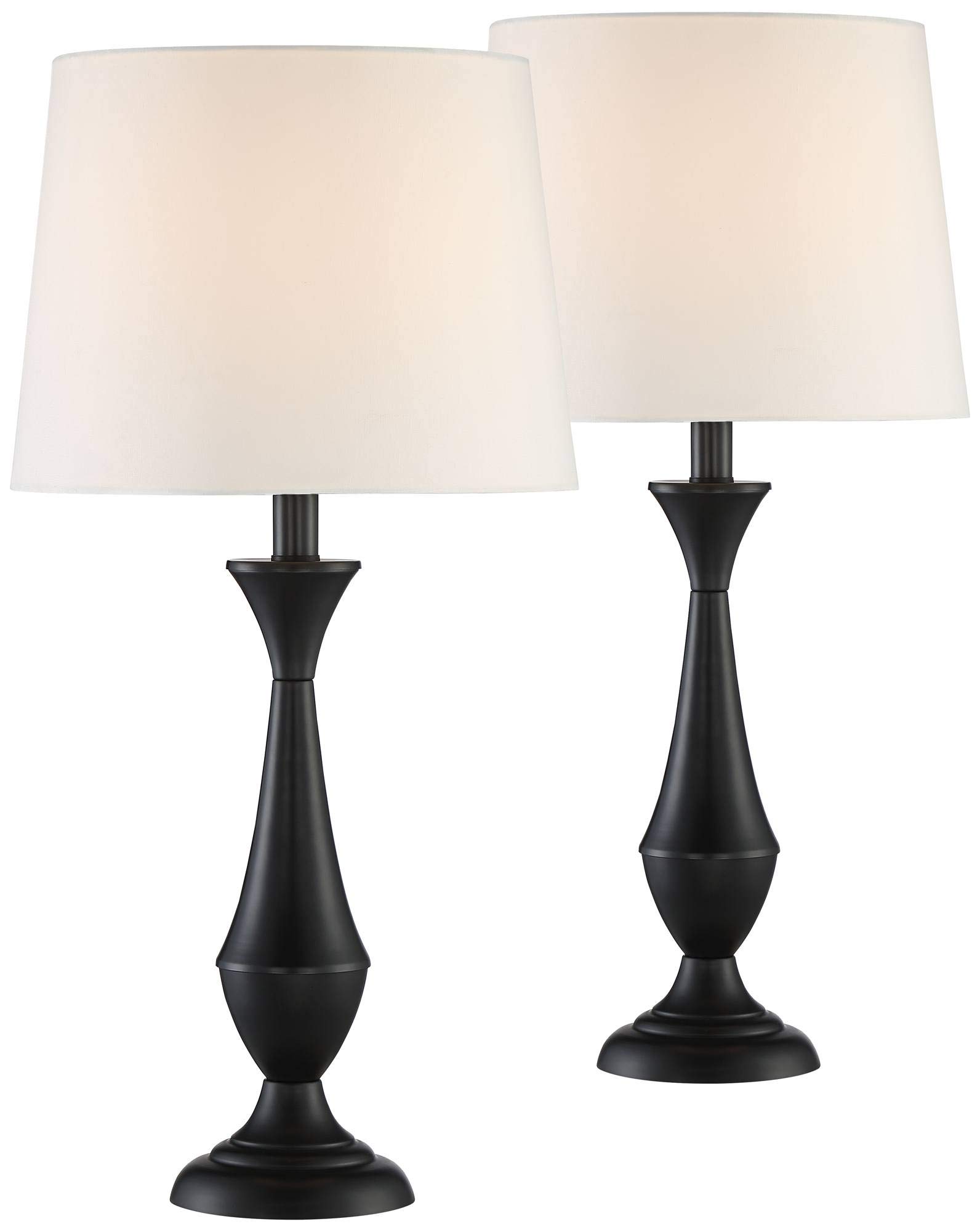360 Lighting Joyce Modern Table Lamps Set of 2 - 24