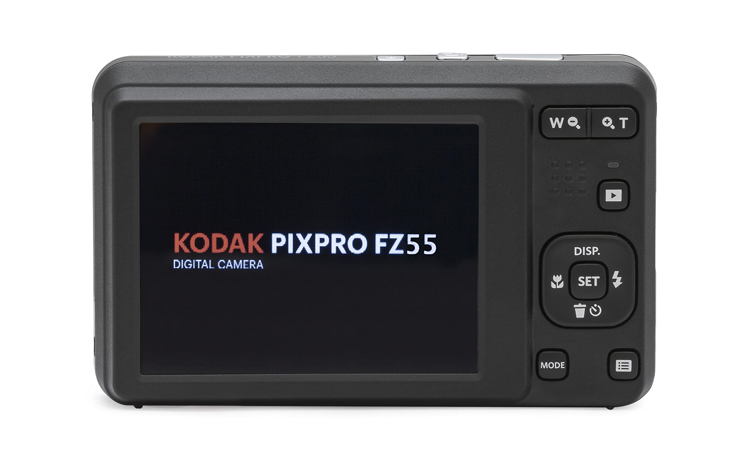 Kodak PIXPRO FZ55 16MP Digital Camera Bundle - Black Point and Shoot Camera with 32GB SD Card, Case, Monopod, Cleaning Kit & Tripod | Perfect for Travel, Vlogging & Family Photography