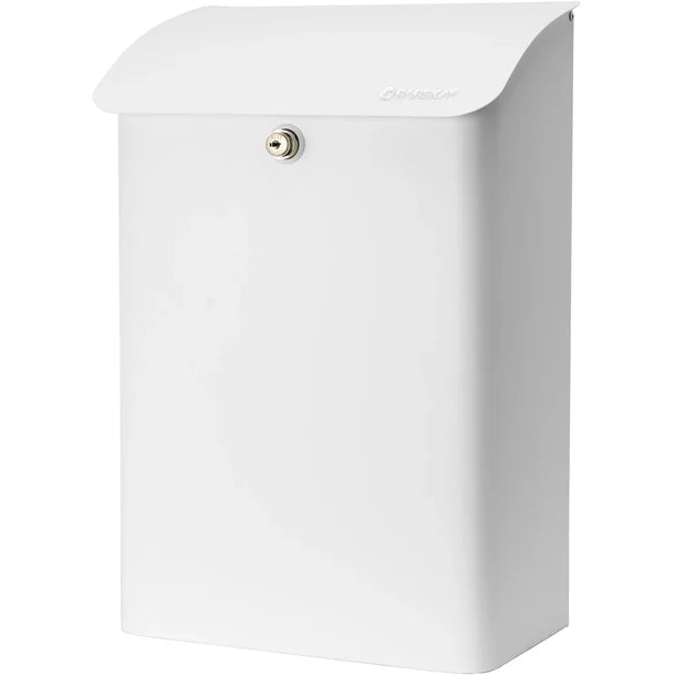 Barska CB14074 Secure Wall Mount Mail Drop Box with Top Opening - Perfect for Home, Office, and Apartment Mail Security