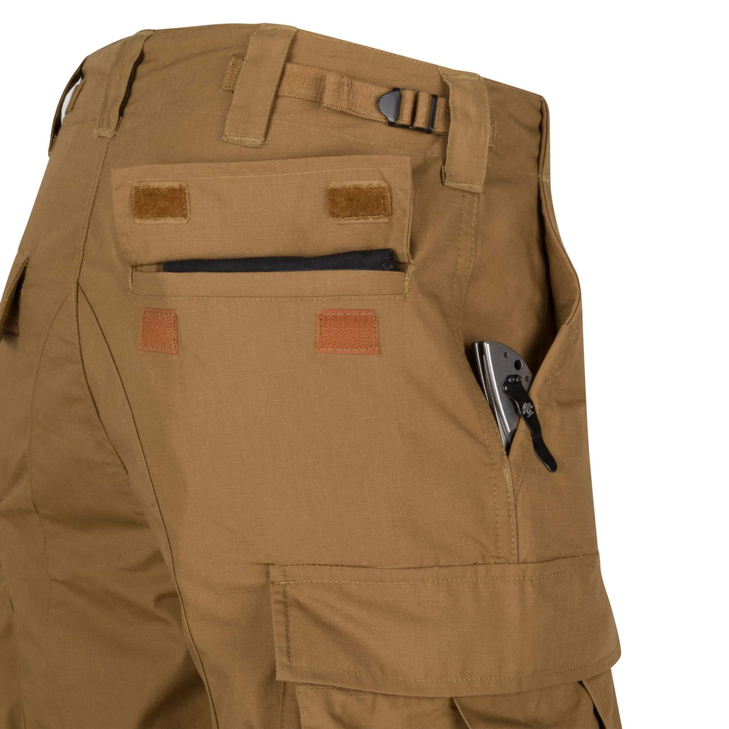 Helikon-Tex Men's BDU Mk2 Tactical Pants - Shadow Gray - Size M Regular | Durable Military Work Pants for Outdoor, Hiking & Airsoft Activities