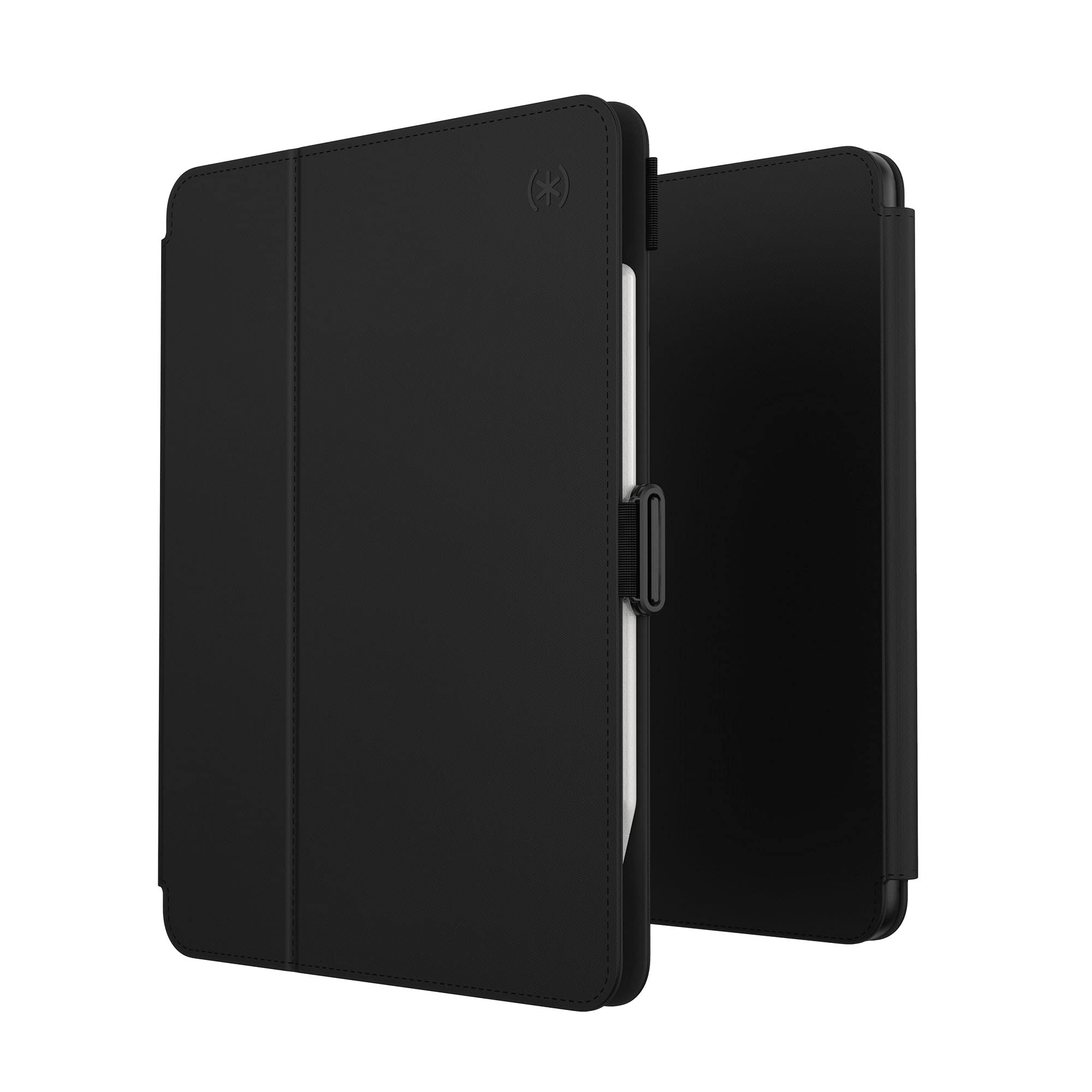 Speck Balance Folio Case for iPad Air (2022/2020) & iPad Pro 11-inch (2021/2nd Gen) - Slim Protective Cover with Auto Wake/Sleep - Perfect for Work, Travel & Everyday Use - Black/Black