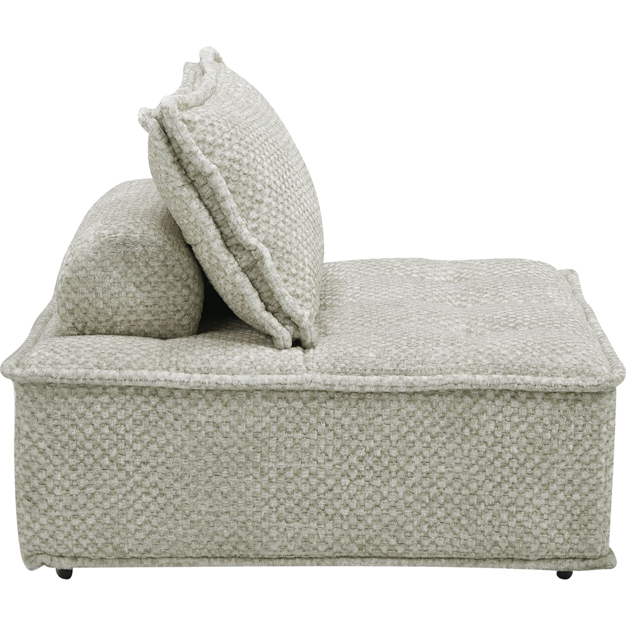 Stylish Bales Modular Accent Chair - Modern Living Room Furniture for Home Office & Lounge - Perfect for Small Spaces & Apartment Decor