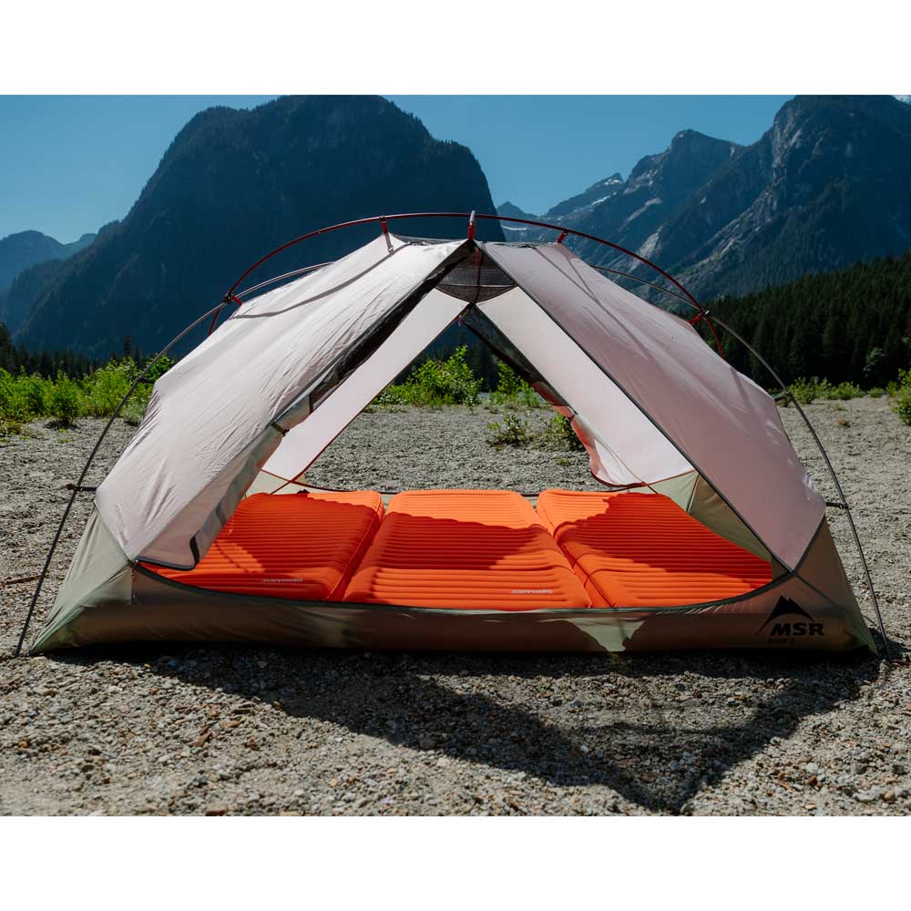 MSR Elixir 3-Person Backpacking Tent - Lightweight 3-Season Camping Tent for Hiking & Outdoor Adventures