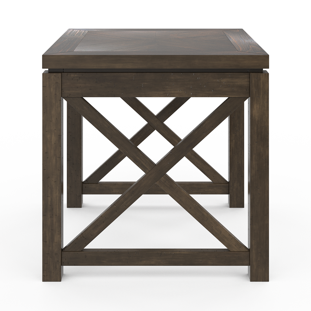 Elegant Diamond End Table - Modern Side Table for Living Room, Bedroom & Office - Perfect for Home Decor & Small Space Furniture