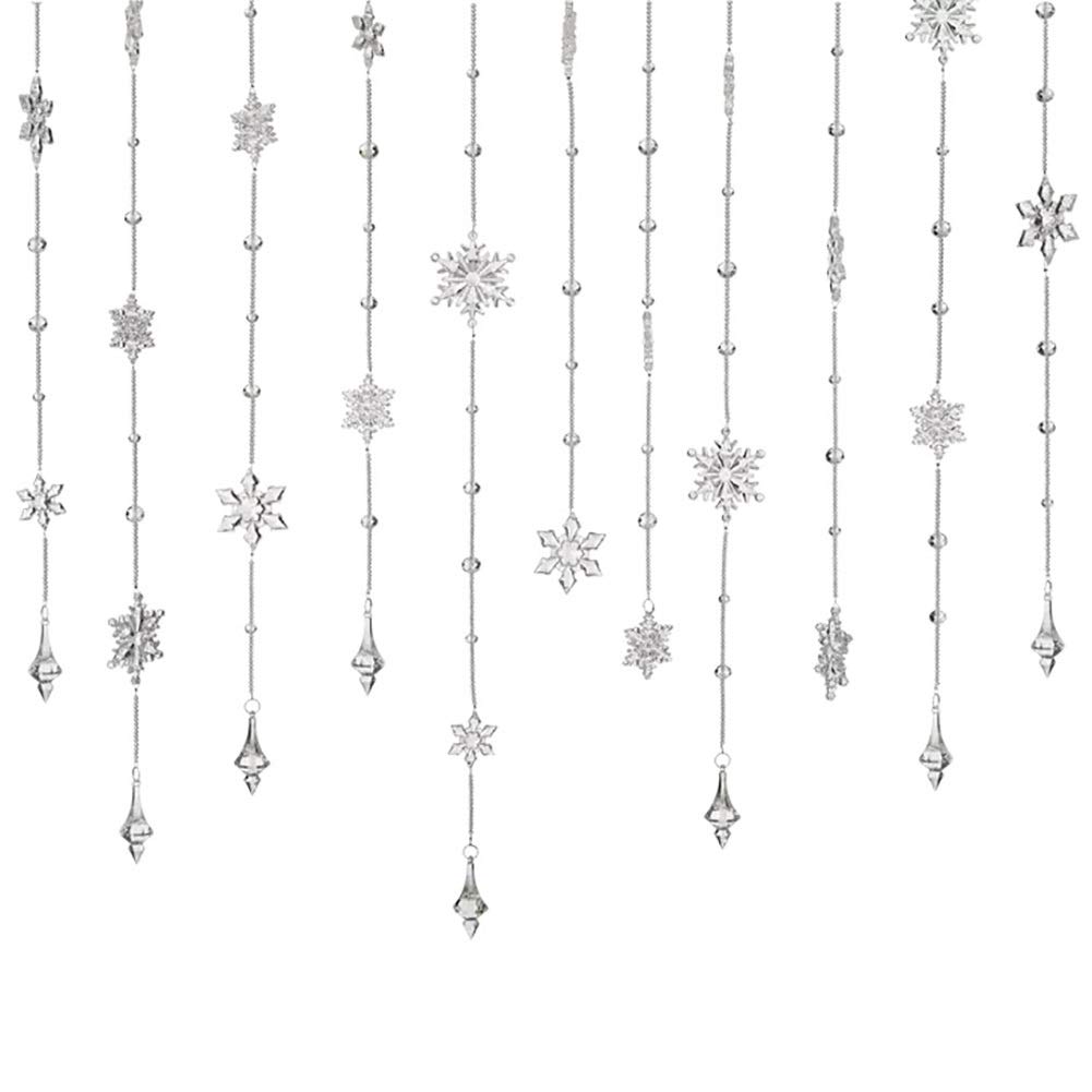 GTYT Acrylic Beaded Curtains - Customizable Room Divider & Doorway Decor, 35 Strings (180x180cm) - Perfect for Living Rooms, Bedrooms & Boho Home Decor