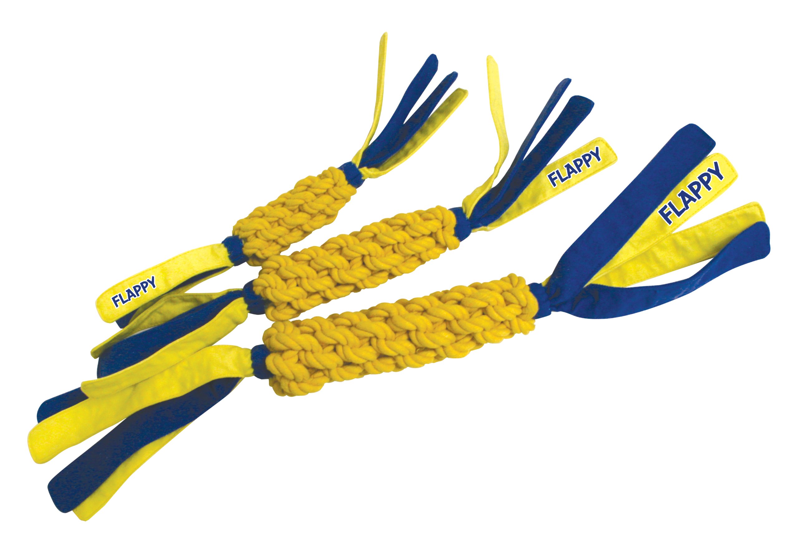 OurPets Flappy Ropey Dog Toy - Medium Size Durable Chew Rope for Dogs | Perfect for Fetch, Tug of War & Teeth Cleaning | Interactive Playtime for Medium Breeds