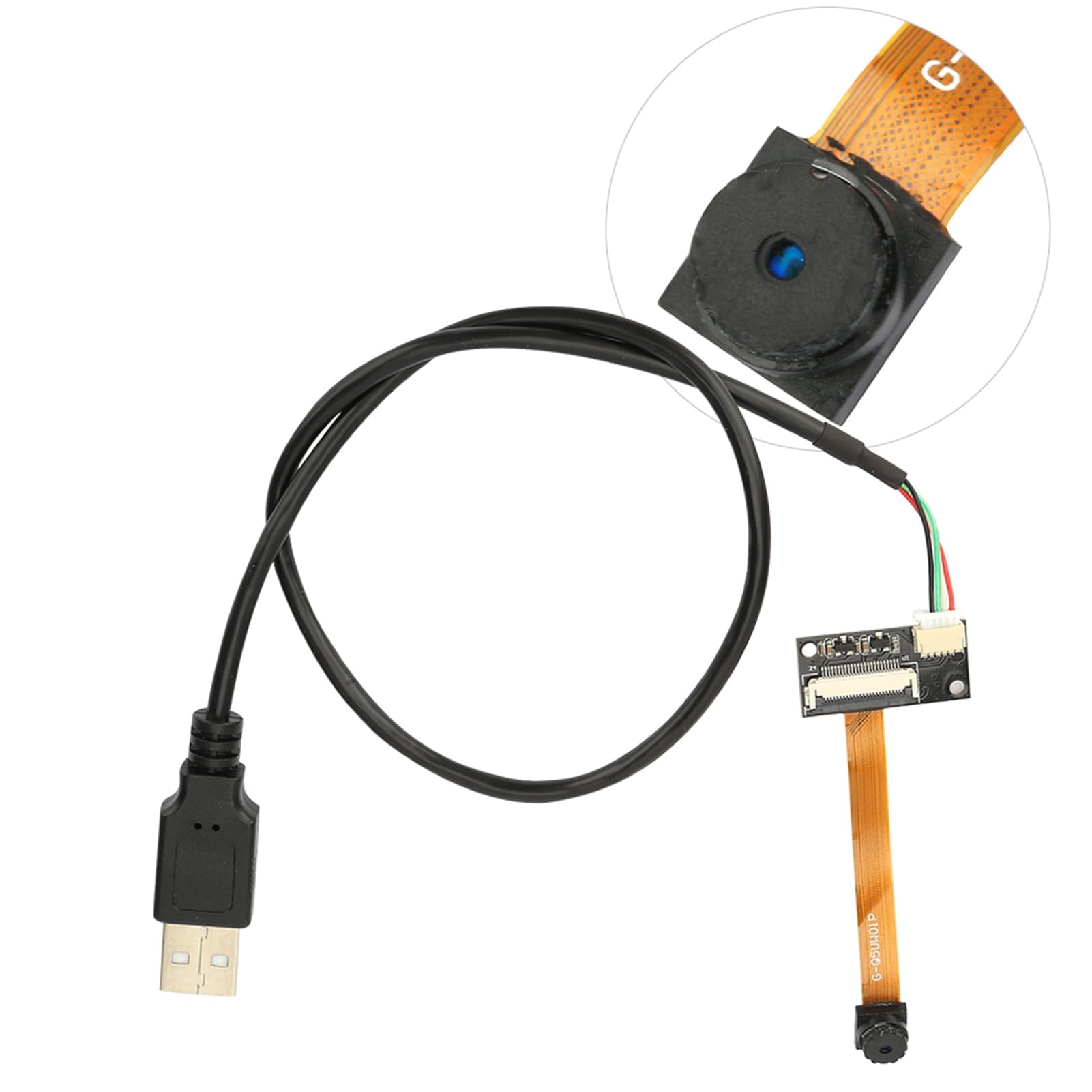 5MP USB Camera Module with 60° Wide Angle Lens - HD Video Webcam for Advertising Machines, Digital Signage, and Video Conferencing