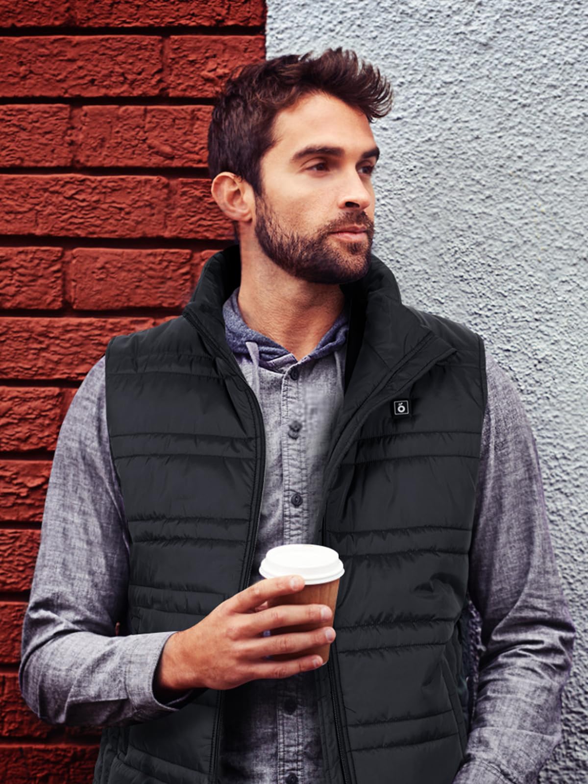 Rechargeable Heated Vest for Men & Women - Battery-Powered Winter Jacket with USB Heating - Perfect for Outdoor Activities, Camping & Cold Weather