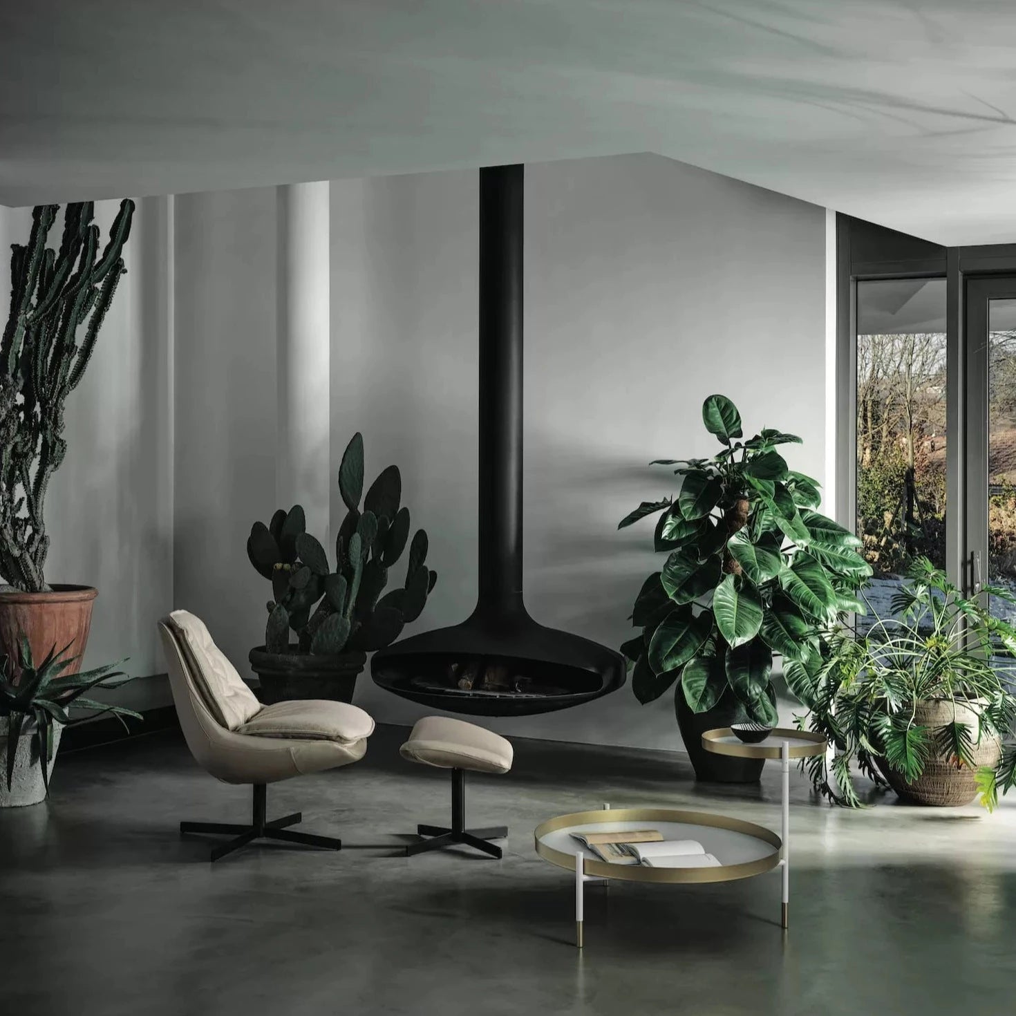 Modern Lounge Chair Set - 2 Piece Comfortable Patio Furniture for Outdoor, Living Room, or Poolside Relaxation - Perfect for Backyard, Garden, and Sunroom Decor