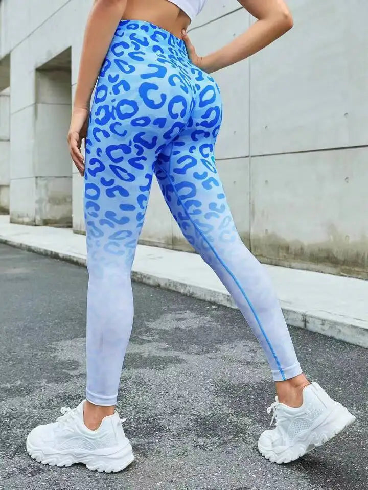 Leopard Print High Waist Seamless Yoga Pants for Women - Sexy Scrunch Butt Leggings for Gym, Workout & Running | Perfect for Fitness, Jogging and Casual Wear