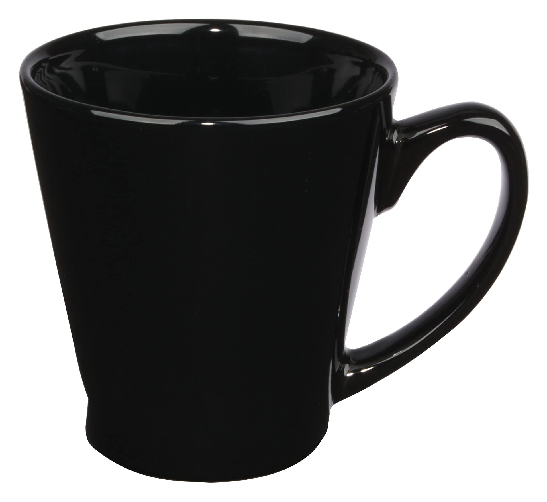 Smart Go Ceramic Coffee Mugs 12oz (36-Pack) - Bulk Black Coffee Cups for Office, Restaurant & Home Use - Durable Drinkware for Hot & Cold Beverages