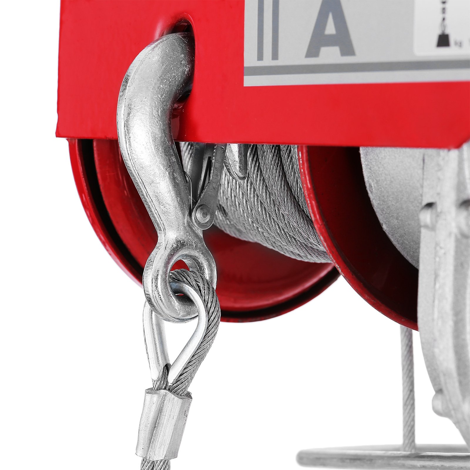 VEVOR 440LBS Electric Hoist Lift - 200KG Overhead Crane with Remote Control, 110V Power for Garage, Auto Shop & Warehouse (Heavy Duty Lifting for Vehicles, Equipment & Construction Materials)