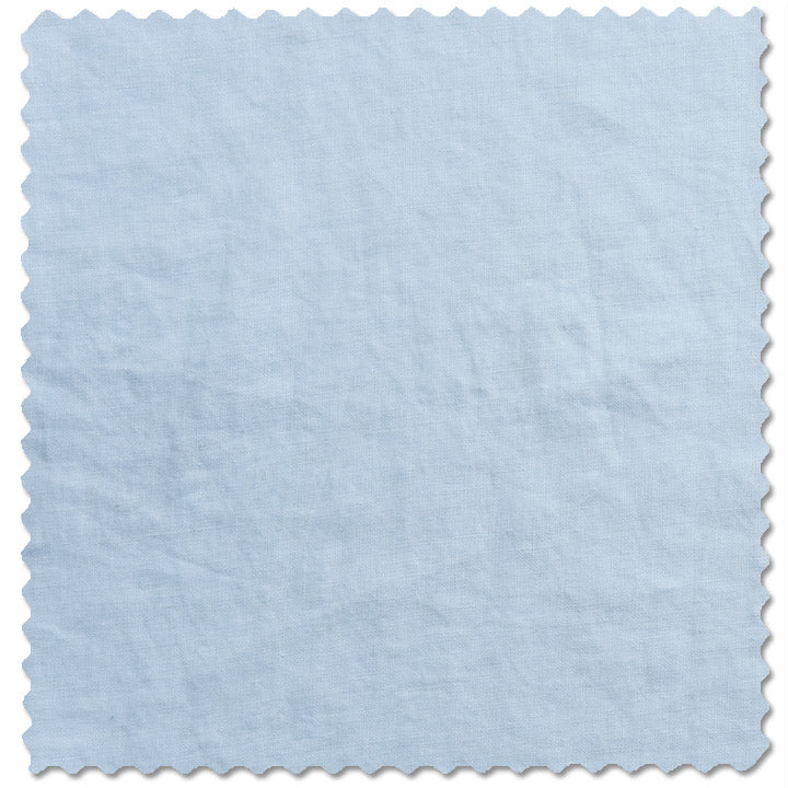Queen Tufted Headboard in Baby Blue Linen Fabric - Upholstered Bed Frame for Master Bedroom Decor & Cozy Home Styling