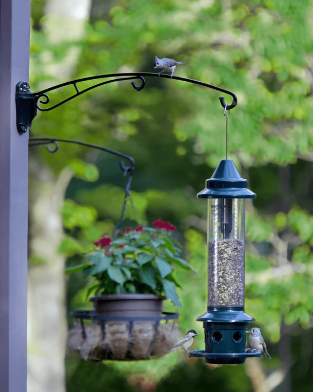 Brome BirdsUP 25 Hanging Bracket - Heavy Duty Bird Feeder Hanger for Outdoor Use - Perfect for Gardens, Patios, and Backyards - Durable Steel Construction for Long-Lasting Support