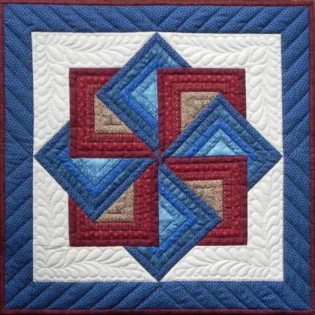 Star Spin Quilt Pattern - DIY Quilting Kit for Beginners & Experts - Perfect for Bedding, Home Decor & Gift Giving