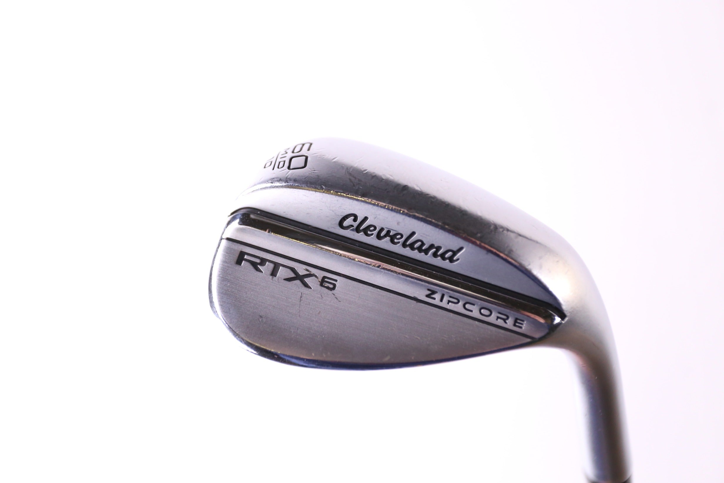 Used Cleveland RTX 6 ZipCore Tour Satin Lob Wedge 60° Golf Club - Right Handed Stiff Flex for Short Game & Bunker Shots
