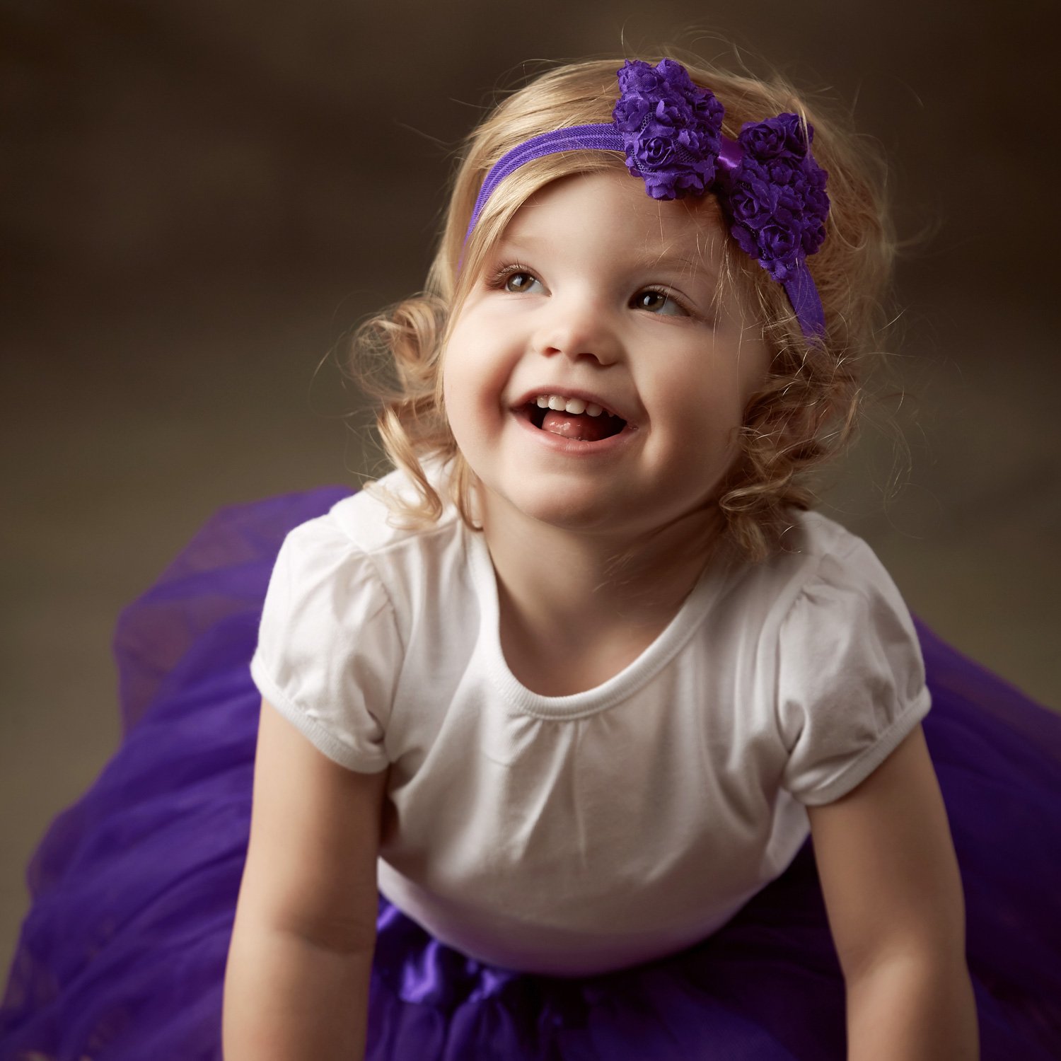 Lello Girls Fabric Rose Bow Headbands 2 Pack - Cute Hair Accessories for Kids, Toddlers & Babies - Perfect for Parties, Photos & Everyday Wear