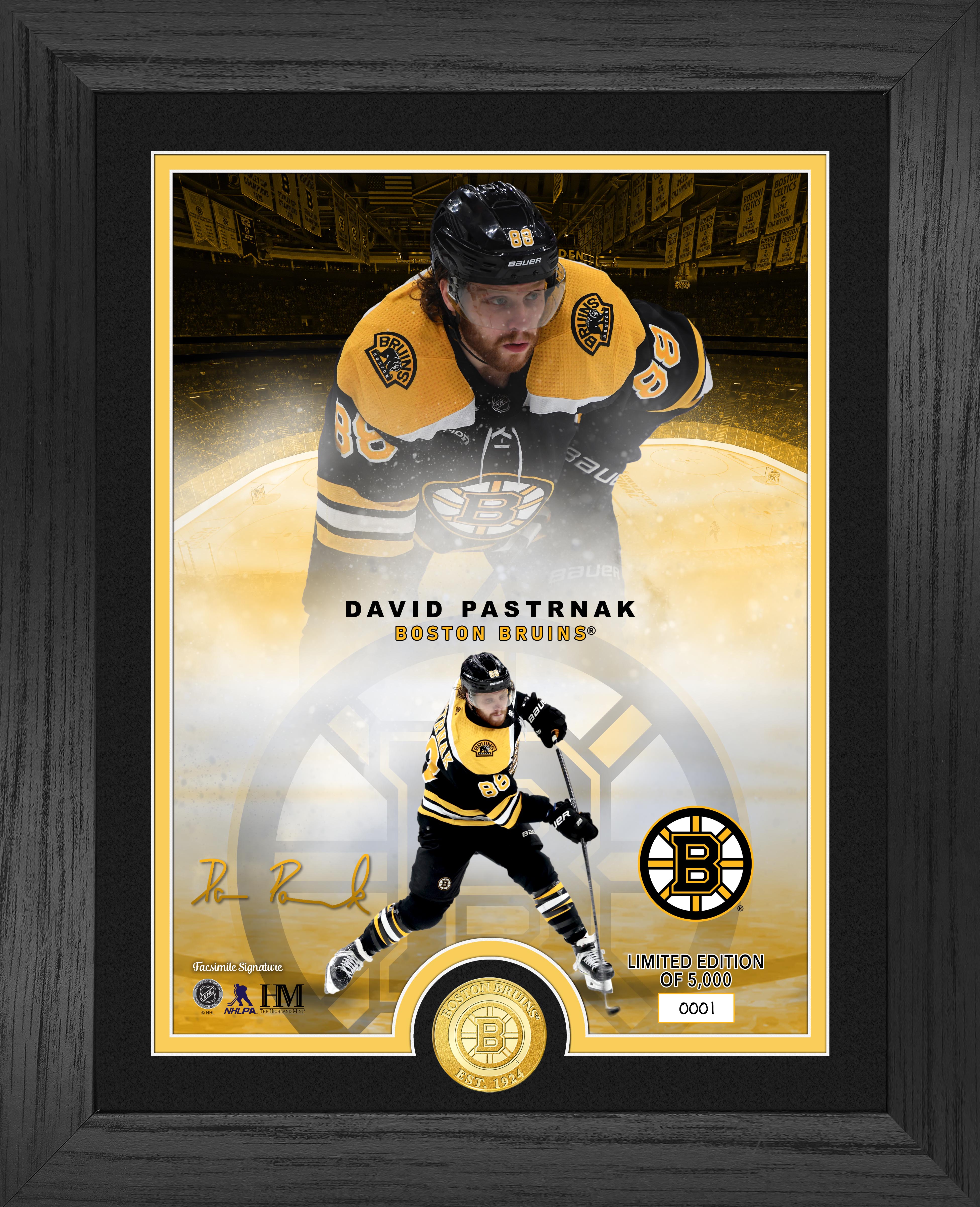David Pastrnak Legends Bronze Commemorative Coin with Photo - Limited Edition Collectible for NHL Fans, Hockey Memorabilia, Sports Gifts & Display