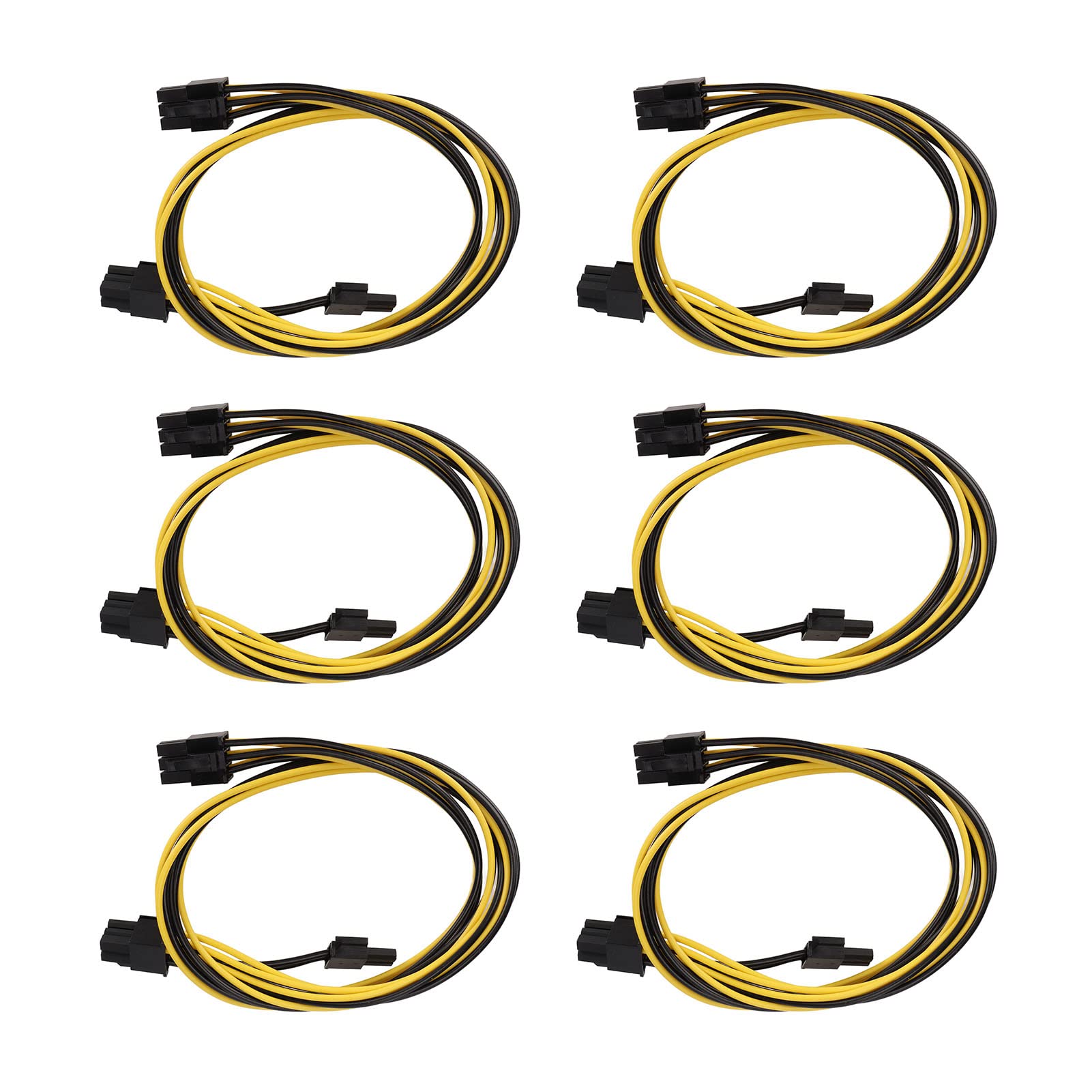 Velaurs GPU Power Supply Cable - Easy Installation, Durable & Sturdy for OCZ, TT, Gigabyte Graphics Cards - Perfect for Gaming PCs & Workstations