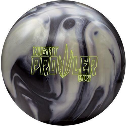 DV8 Night Prowler Pearl Bowling Ball - Onyx/Sterling Silver | High Performance Reactive Resin for Strikes | Perfect for League Play & Tournament Competition