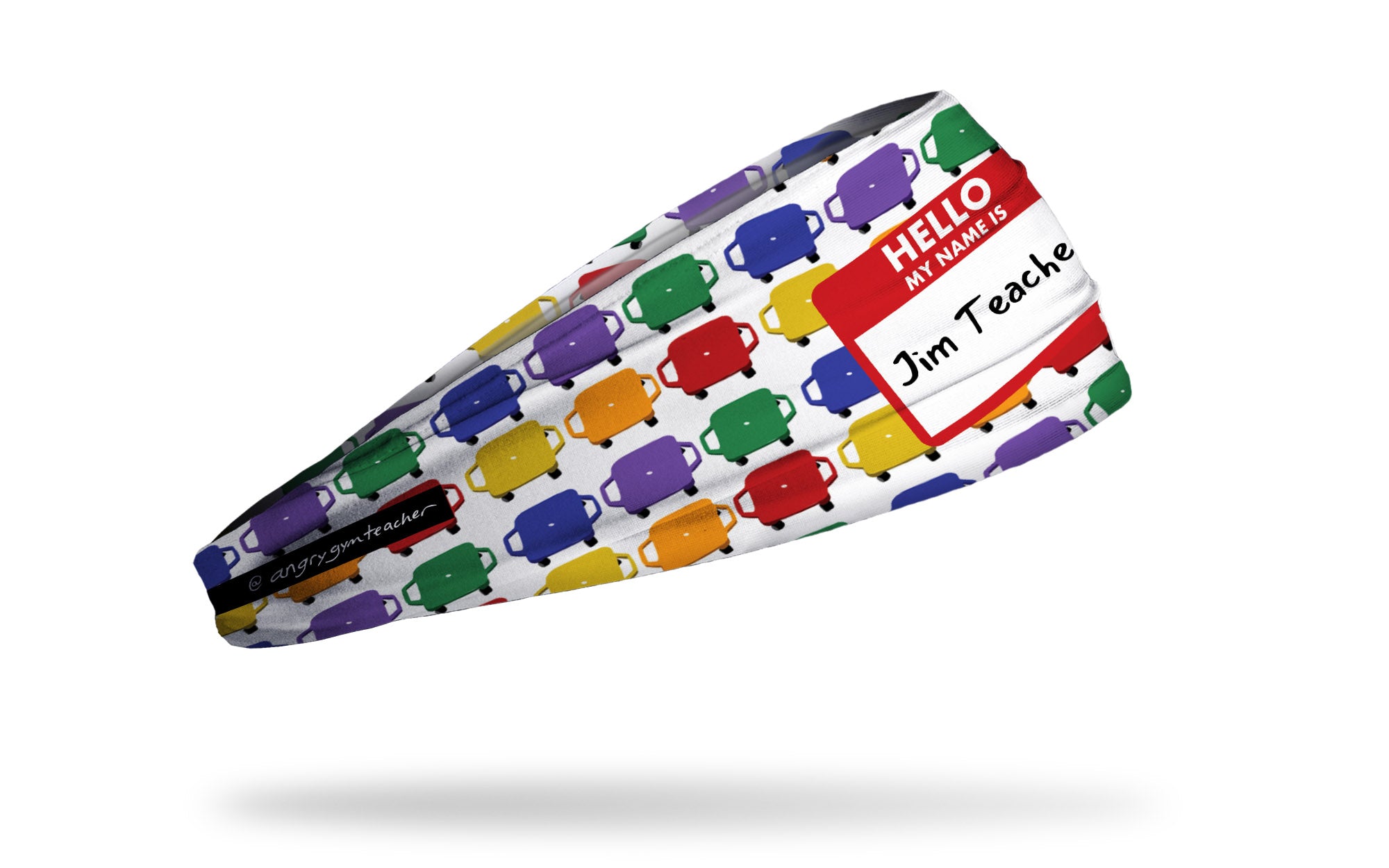 Jim Teacher Big Bang Lite Headband - Soft & Comfortable Hairband for Women & Men - Perfect for Workouts, Running, Yoga, and Everyday Use