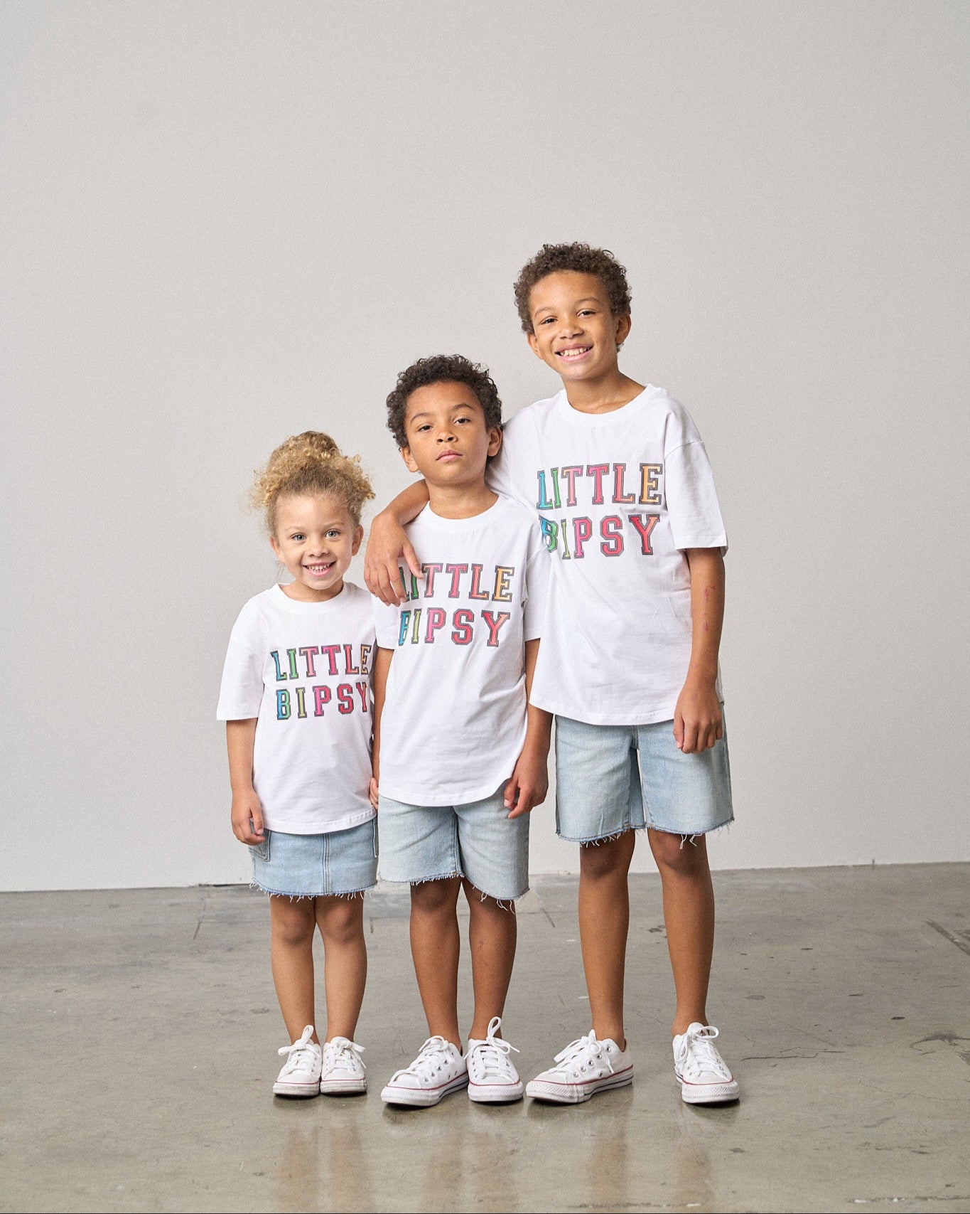 Ombre Little Bipsy Tee - Trendy White T-Shirt for Women | Casual Wear, Layering & Everyday Outfits