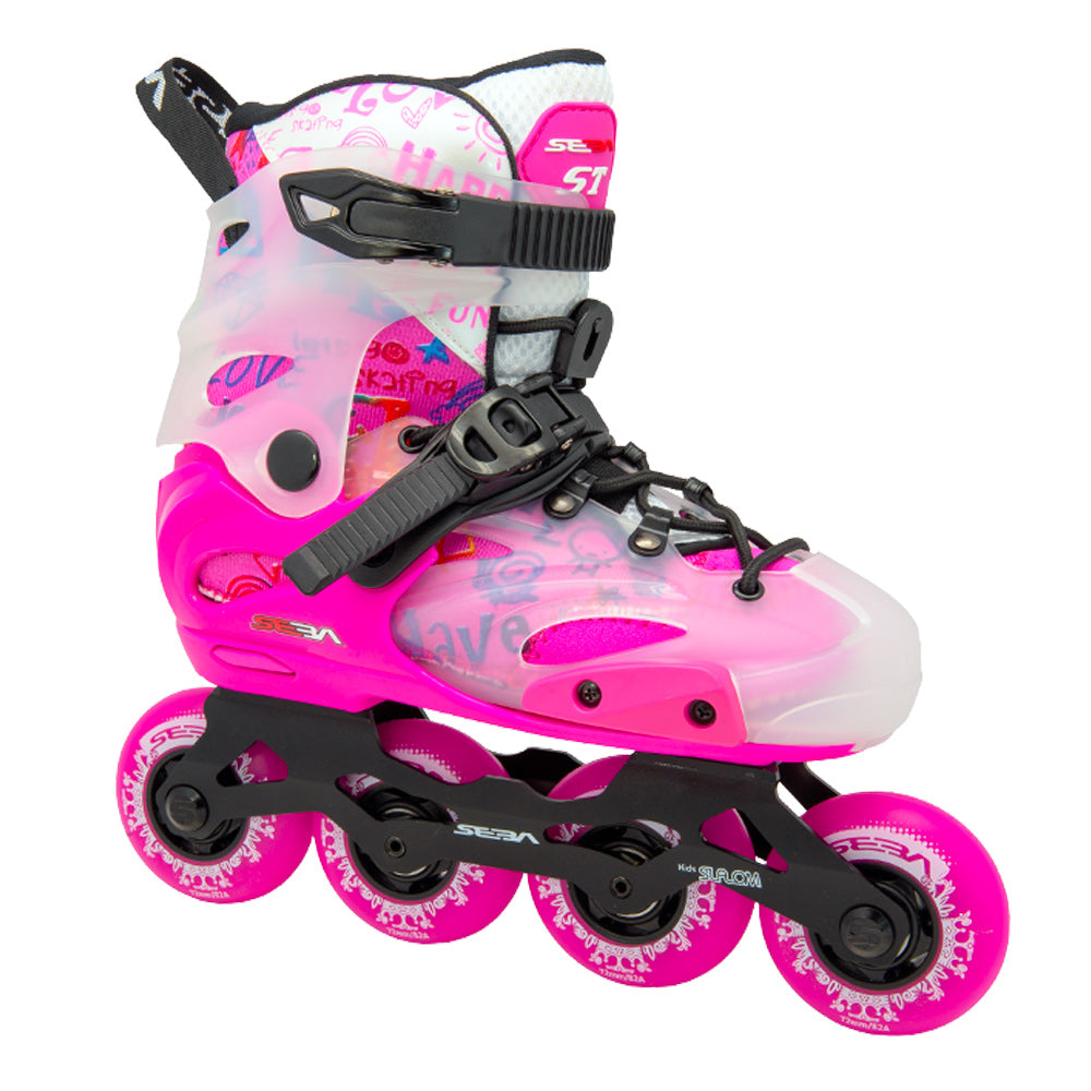 Seba ST MX Kids Inline Skates - Adjustable Youth Rollerblades for Boys & Girls Ages 6-12 - Perfect for Outdoor Fun, Fitness & Skate Parks