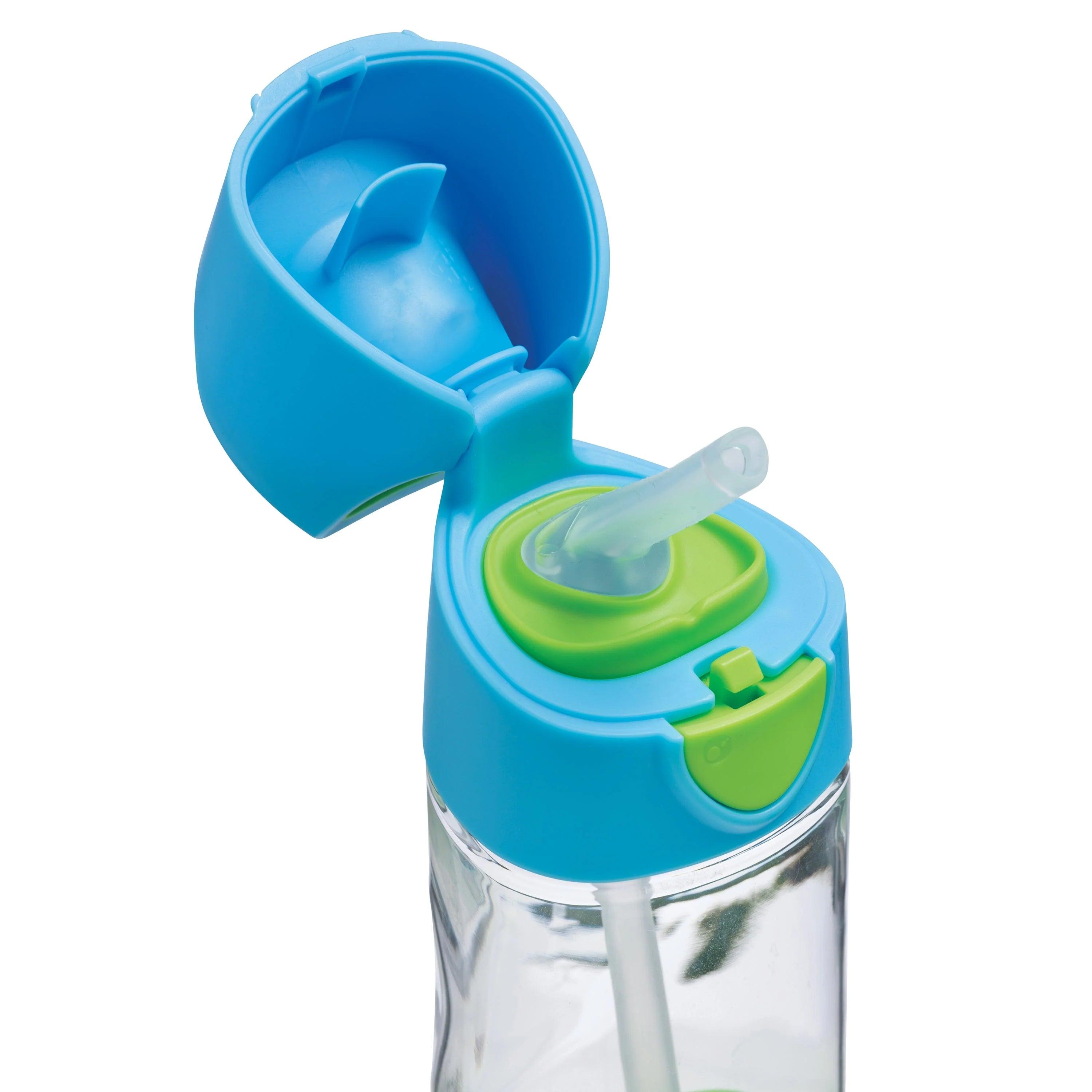 b.box Kids' Tritan Water Bottle 450ml - BPA-Free, Leak-Proof, Durable for School, Travel & Outdoor Activities