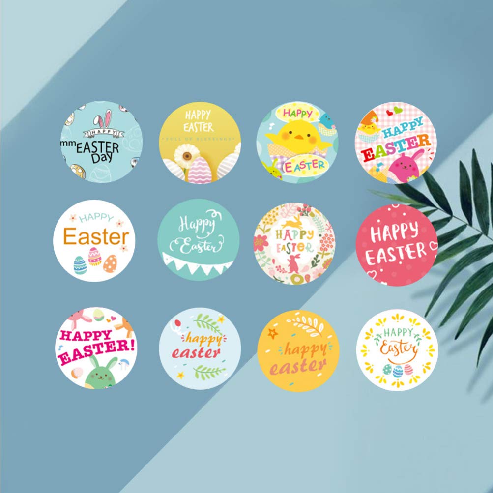 Cute Cartoon Easter Stickers - Decorative Easter Seal Stickers for Party Wrapping, Home Decor & Store Displays | Perfect for Easter Crafts, Gift Wrapping & Scrapbooking