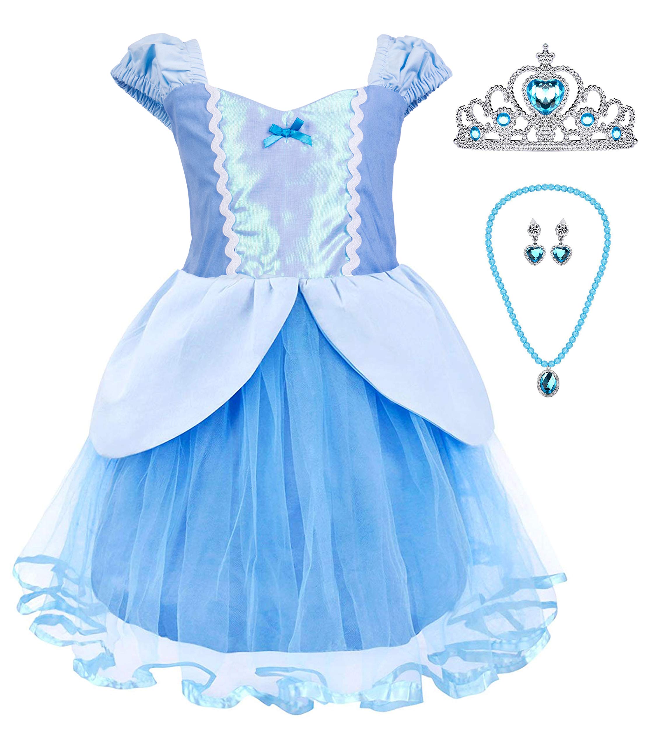 **Ariel Princess Little Mermaid Dress Costume for Baby & Toddler Girls – Disney-Inspired Outfit for Halloween, Birthday Party & Dress-Up Play**