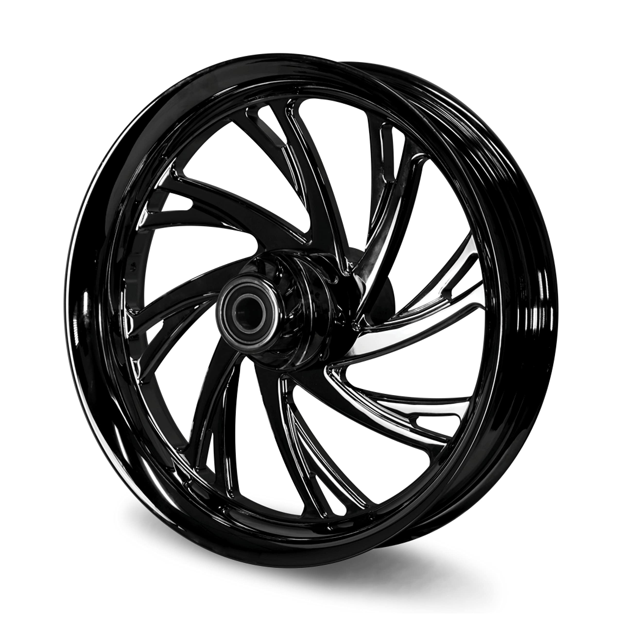 NEO MAG Rear Wheel for Harley Touring Bagger 2002-2007 - 16x3.5 Inch Black Wheel with 1
