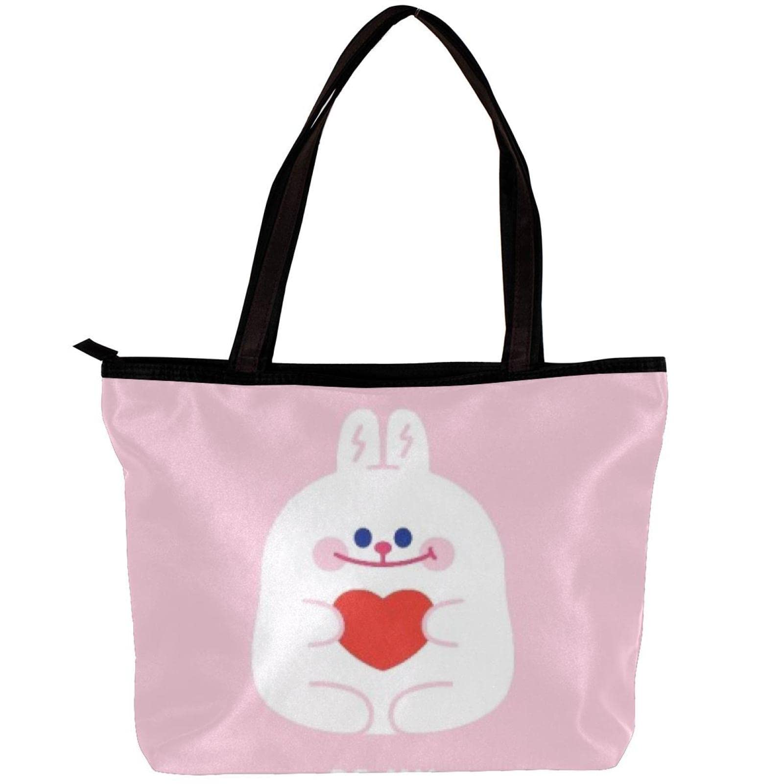 Stylish Elephant Print Tote Bag for Women - Lightweight Shoulder Bag with Inner Pouch - Perfect for Work, Travel & Shopping