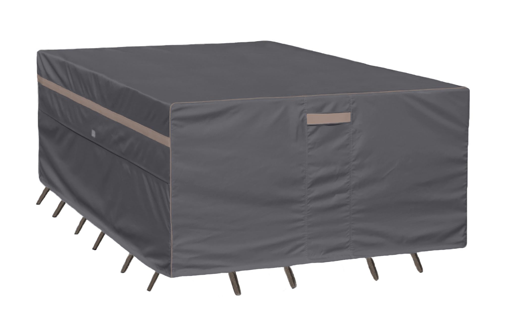 Heavy Duty Waterproof Outdoor Furniture Covers - Fade Resistant Patio Table & Chair Protector 136