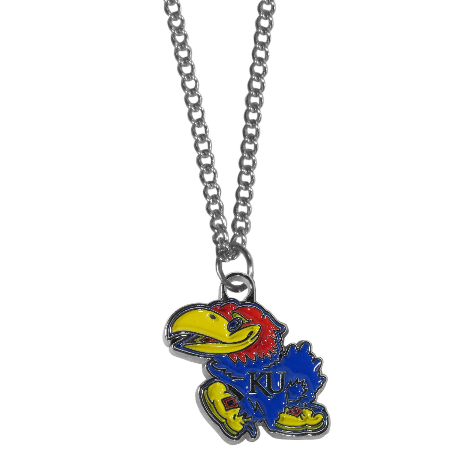 Siskiyou Sports NCAA Chain Necklace with Small Charm - 20 Inch College Team Jewelry for Women & Men - Perfect for Game Day, Graduation Gifts & School Spirit Accessories