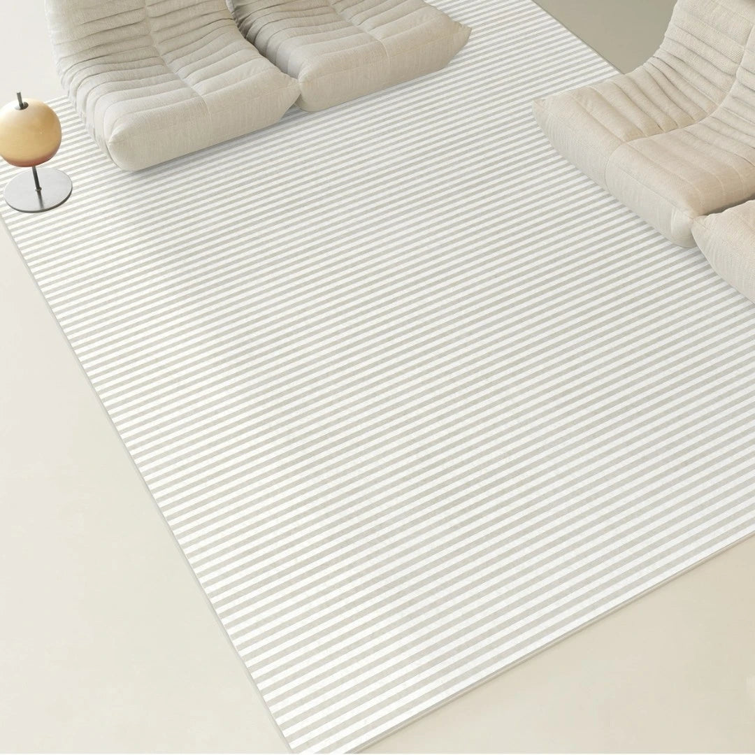 Livia Velvet ZenLife Geometric Area Rug for Living Room - Soft Non-Slip Modern Home Decor for Bedroom, Office & Dorm