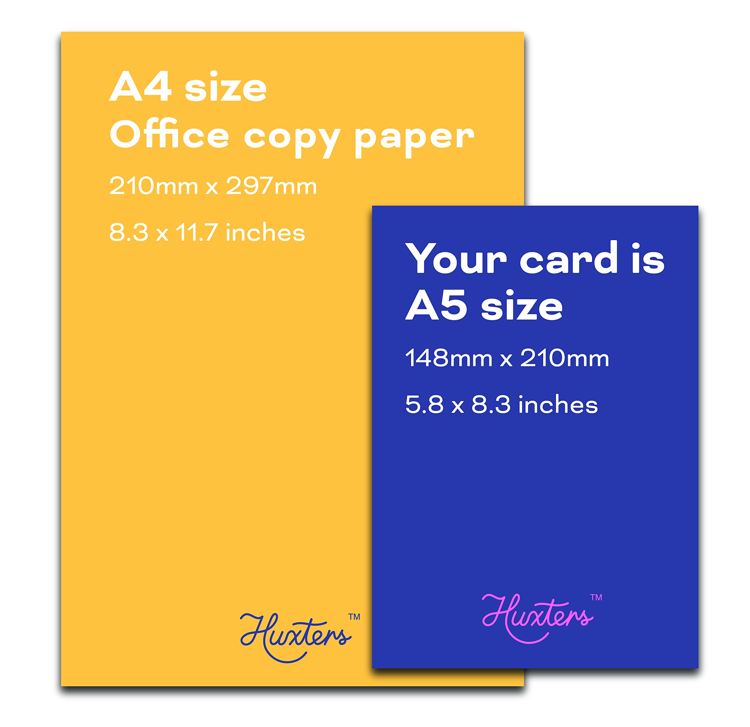 Funny Birthday Card for Dad & Mum - Novelty Gift with Recyclable Envelope - A5 Size for Parties