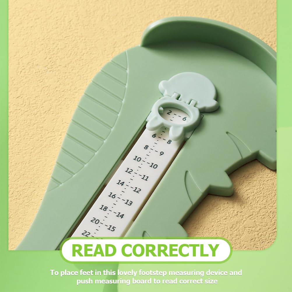 Kisangel Kids Foot Measuring Device - Accurate Shoe Size Tool for Toddlers & Children | Home Use Baby Foot Sizer Ruler | Perfect for Online Shoe Shopping & Pediatric Measurements