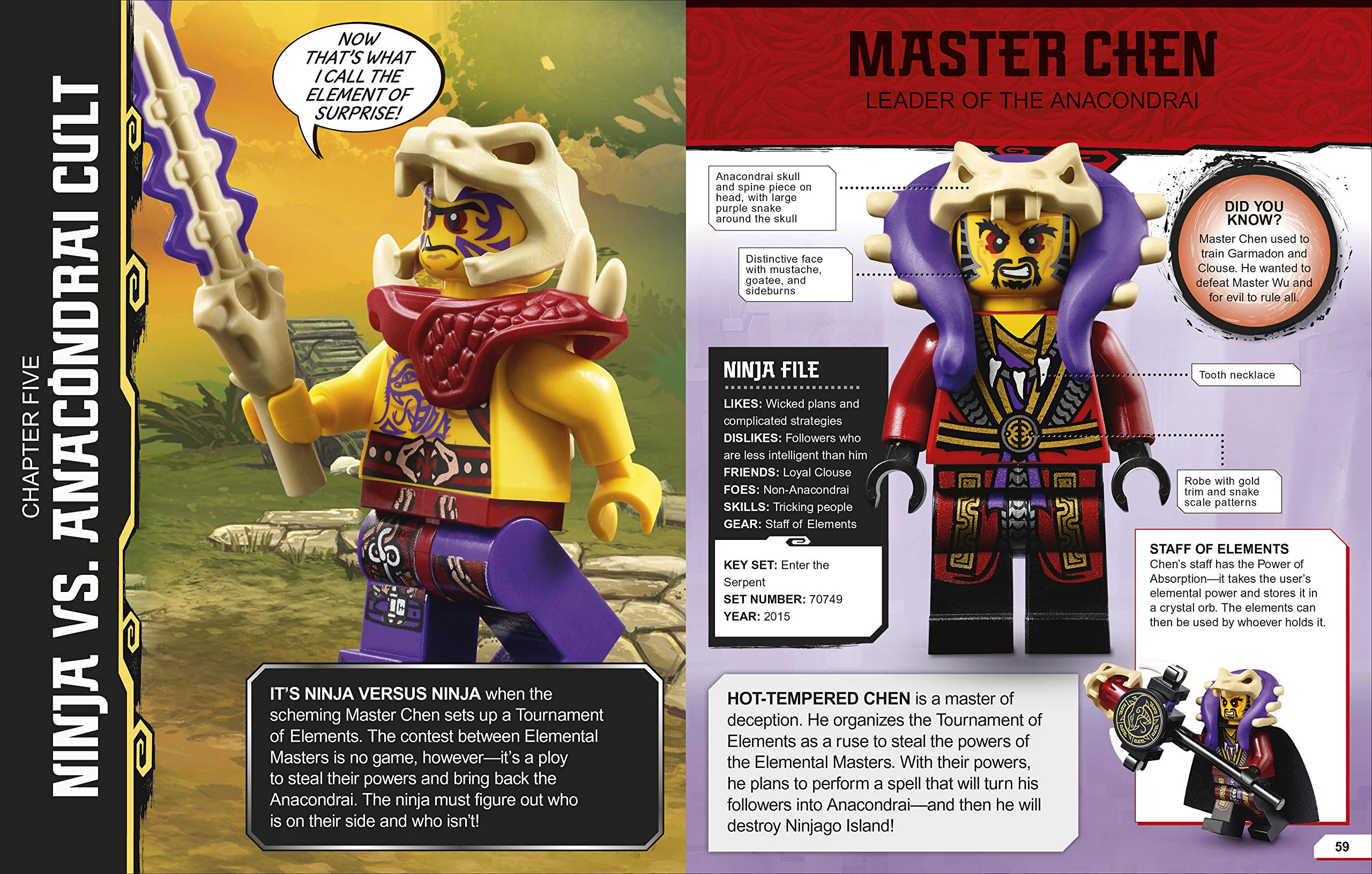 LEGO NINJAGO Character Encyclopedia New Edition with Exclusive Future Nya Minifigure | Official LEGO Collectible Book for Kids & Adults | Perfect for Gifts, Display, and Ninjago Fans Collection