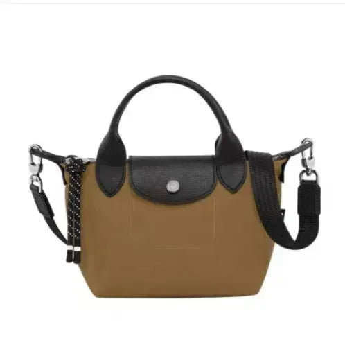 Detachable Strap Dumpling Tote Bag - Stylish Reusable Grocery Shopping Bag for Women - Perfect for Farmers Market, Beach, Picnics & Daily Use