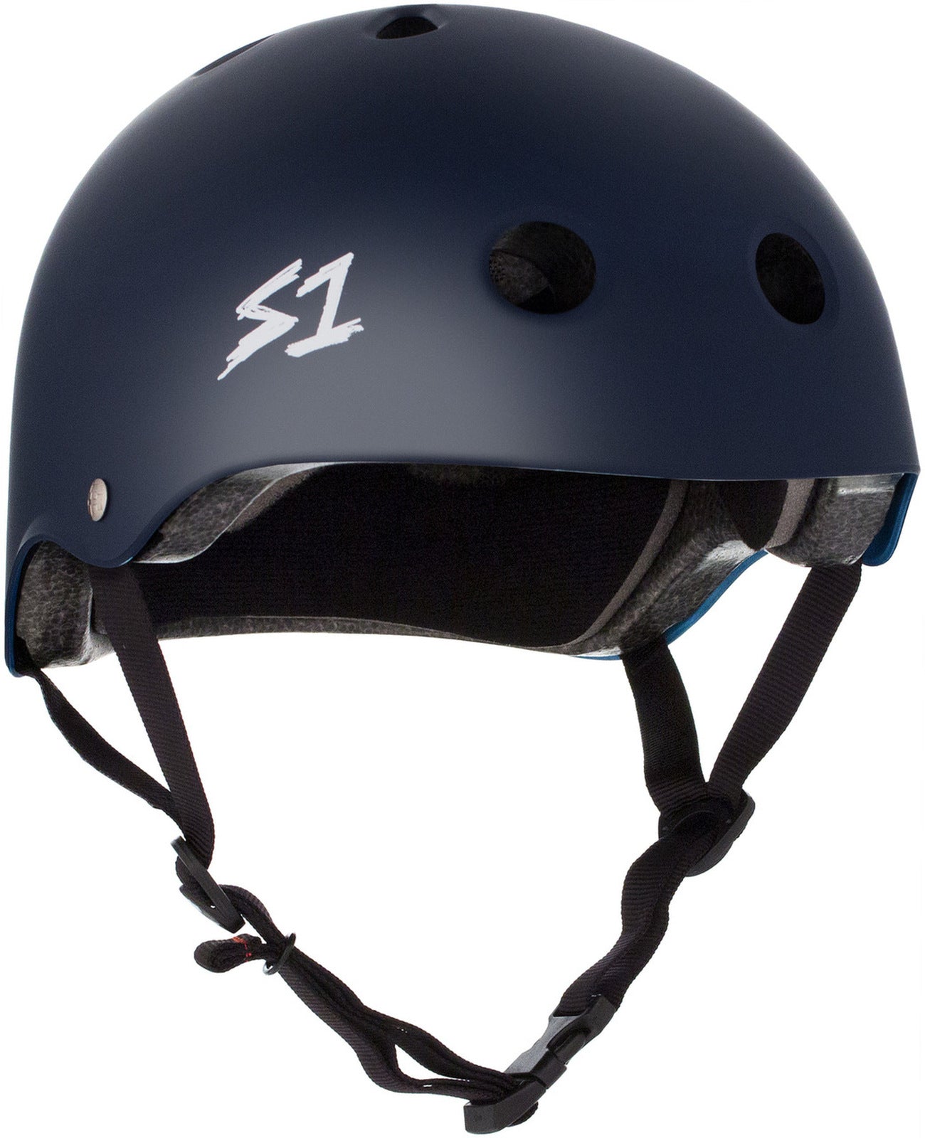 S1 Lifer Helmet - Navy Matte Finish | Skateboard, BMX & Scooter Safety Gear | Perfect for Urban Commuting & Extreme Sports