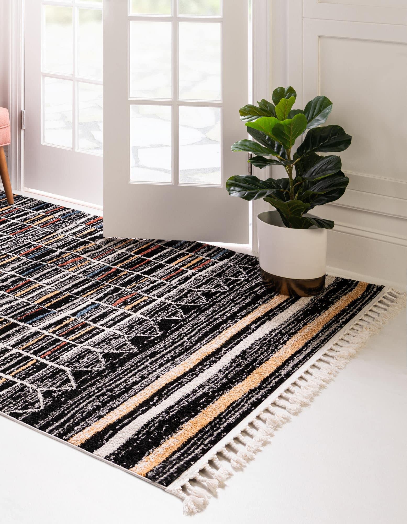 Unique Loom Aramis Collection Area Rug - Gage (5'3