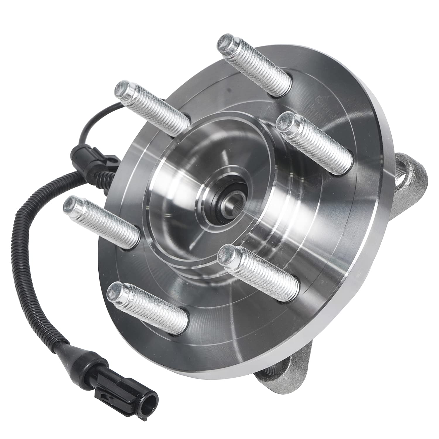 Detroit Axle 4WD Front Wheel Bearing Hub Assembly for 2009-2010 Ford F-150 (6-Lug) - Replacement for OEM Part - Perfect for Off-Roading, Towing & Daily Driving