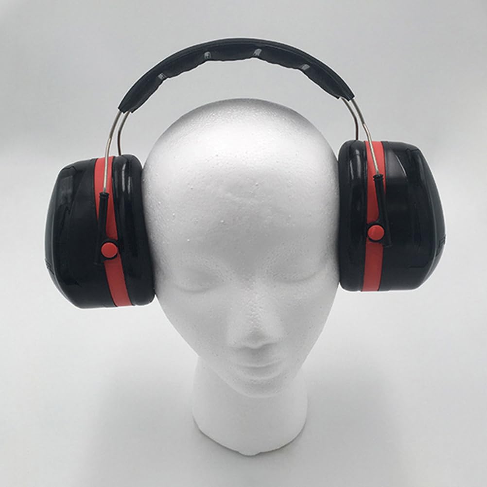 POPETPOP 2-Pack Foam Mannequin Head - Stylish Headphone Holder & Display Stand for Wigs, Hats, Cosmetics | Perfect for Salon, Home Office & Retail Store Organization