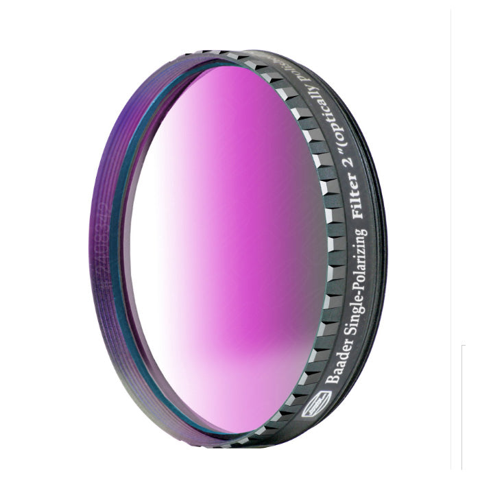 Baader 2 Single Polarizing Filter FPOL 2 - Premium Optical Filter for Astronomy & Photography - Enhance Contrast & Reduce Glare for Telescopes, Cameras and Binoculars