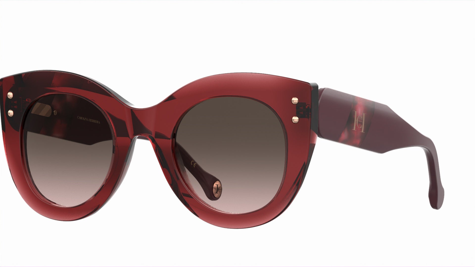 Carolina Herrera HER 0127/S Sunglasses - Luxury Designer Shades for Women - UV Protection & Fashion Eyewear - Perfect for Beach, Driving & Outdoor Activities